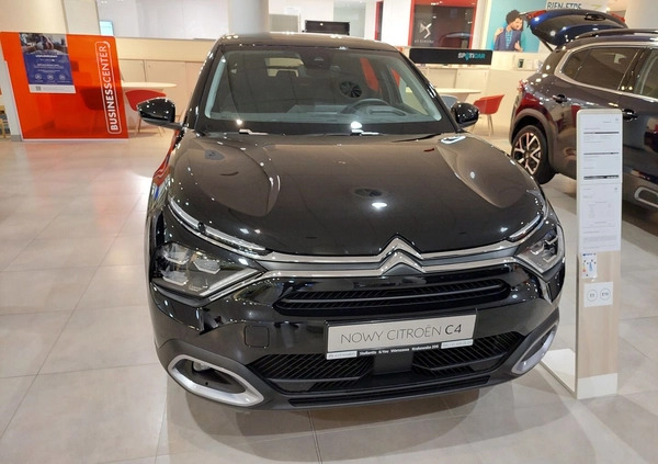 Citroen C4 cena 96000 przebieg: 5, rok produkcji 2022 z Czarne małe 172